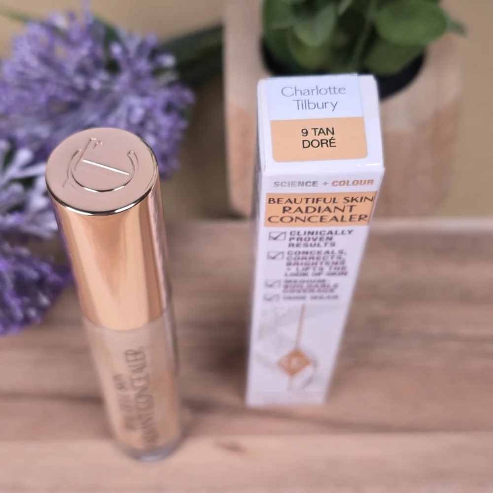 Charlotte Tilbury Beautiful Skin Radiant Concealer Shade 9 Tan New